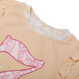 Girls Full Sleeves Sweat Shirt - Peach, Girls Hoodies & Sweat Shirts, Chase Value, Chase Value
