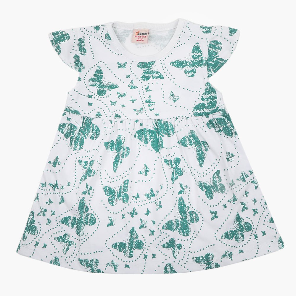 Newborn Girls Independence Frock - White, Newborn Girls Frocks, Chase Value, Chase Value