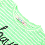 Girls Full Sleeves T-Shirt - Green, Girls T-Shirts, Chase Value, Chase Value