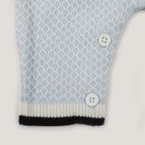 Newborn Boys Rompers - Light Blue & White, Newborn Boys Rompers, Chase Value, Chase Value