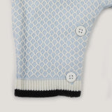 Newborn Boys Rompers - Light Blue & White, Newborn Boys Rompers, Chase Value, Chase Value