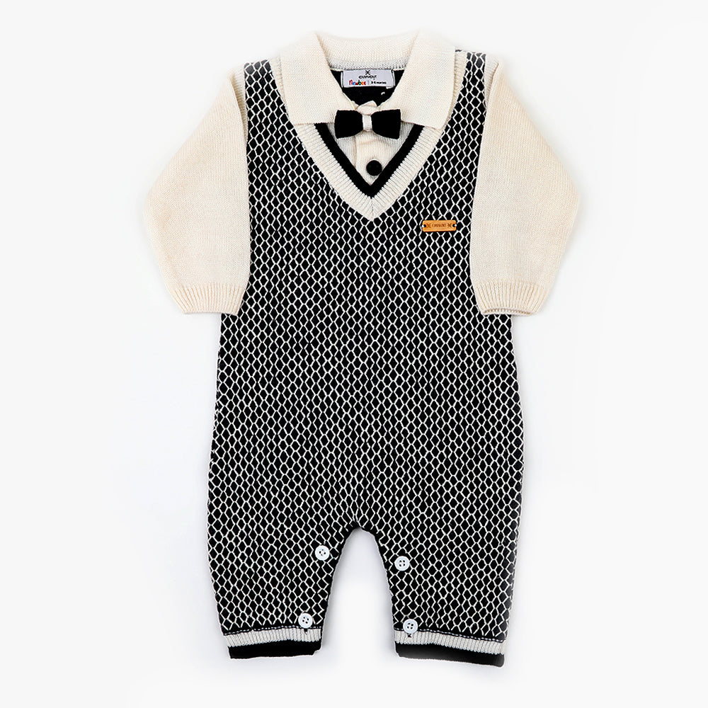 Newborn Boys Rompers - Charcoal, Newborn Boys Rompers, Chase Value, Chase Value