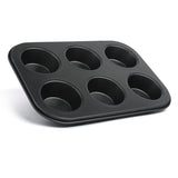 Baking Tray 6 Section - Black, Baking, Chase Value, Chase Value