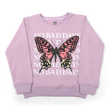 Girls Full Sleeves Sweat Shirt - Purple, Girls Hoodies & Sweat Shirts, Chase Value, Chase Value