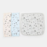 Valuable Face Towel Pack of 3 - Multi Color, Face Towels, Chase Value, Chase Value
