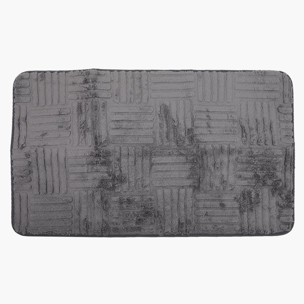 Embossed Towel Floor Mat - Grey, Mats, Chase Value, Chase Value