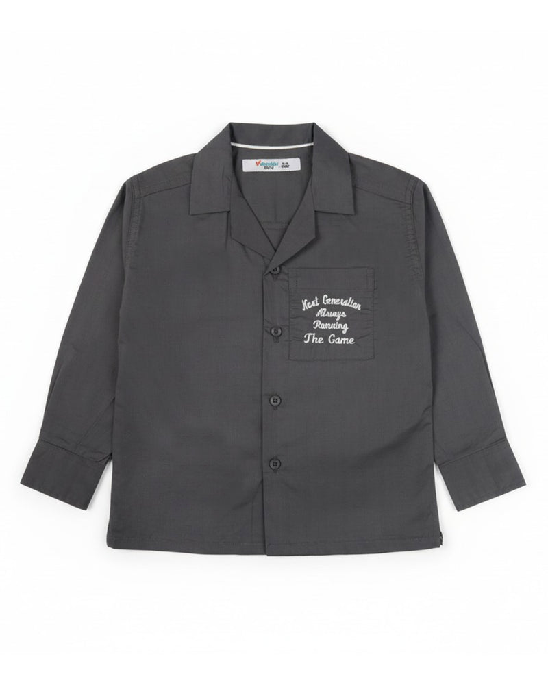 Valuables Boys Casual Full Sleeves Shirt