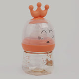 Feeder Bottle With Nipple 90ml - Orange, Feeding Supplies, Chase Value, Chase Value