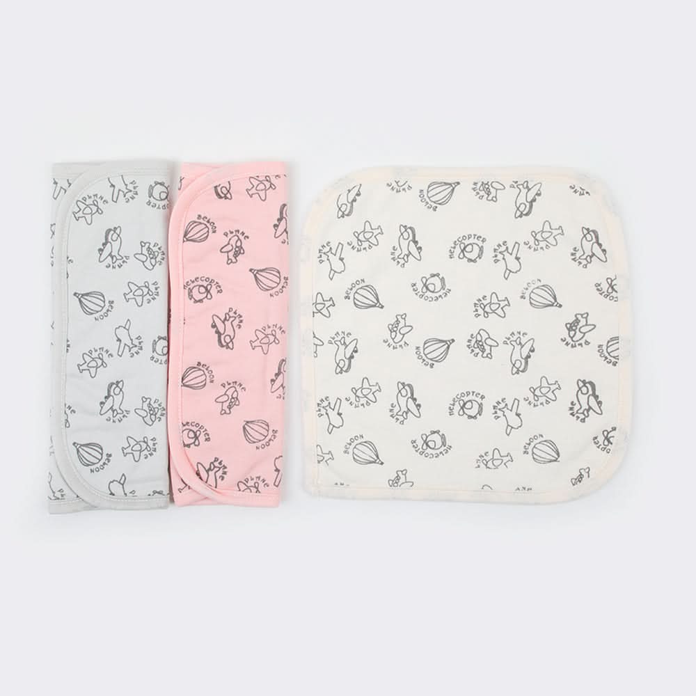 Valuable Face Towel Pack of 3 - Multi Color, Face Towels, Chase Value, Chase Value