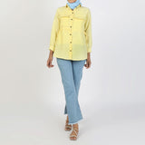 Women's Western Top - Yellow, Women T-Shirts & Tops, Chase Value, Chase Value