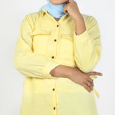 Women's Western Top - Yellow, Women T-Shirts & Tops, Chase Value, Chase Value