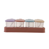 Spice Set pack OF 4 - Peach, Spice Boxes, Chase Value, Chase Value