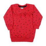 Girls Full Sleeves Sweat Shirt - Dark Pink, Girls Hoodies & Sweat Shirts, Chase Value, Chase Value