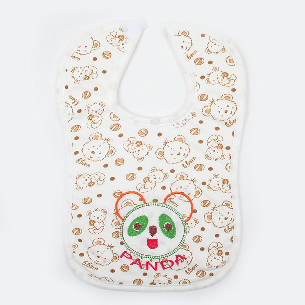 Valuable Baby Apron Bib 1 pcs - Brown, Bibs & Towels, Chase Value, Chase Value