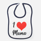 Valuable Baby Apron Bib 1 pcs - Navy Blue, Bibs & Towels, Chase Value, Chase Value