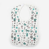 Valuable Baby Apron Bib 1 pcs - Off White, Bibs & Towels, Chase Value, Chase Value
