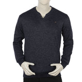 Men's Full Sleeves Jumper - Navy Blue, Men's Sweater & Sweat Shirts, Chase Value, Chase Value