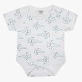 Newborn Boy Independence Romper - White, Newborn Boys Rompers, Chase Value, Chase Value