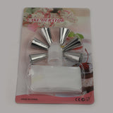 Cake Decorator 7Pc - Silver & White, Baking, Chase Value, Chase Value