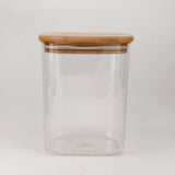 Storage Jar Wood Lid 1100ml, Storage Boxes, Chase Value, Chase Value