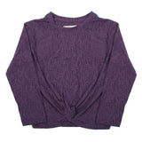 Girls Knitted Top - Purple, Girls Tops, Chase Value, Chase Value