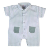 Valuable Newborn Boys Half Sleeves Romper - White, Newborn Boys Rompers, Chase Value, Chase Value