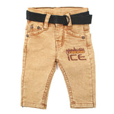 Newborn Boys Denim Pant - Mustard, Newborn Boys Shorts & Pants, Chase Value, Chase Value