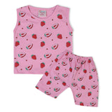 Valuable Newborn Girls Sando Suit - Pink, Newborn Girls Sets & Suits, Chase Value, Chase Value