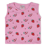 Valuable Newborn Girls Sando Suit - Pink, Newborn Girls Sets & Suits, Chase Value, Chase Value