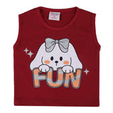 Valuable Newborn Girls Sando Suit - Maroon, Newborn Girls Sets & Suits, Chase Value, Chase Value