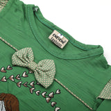 Newborn Girls Full Sleeves Suit - Green, Newborn Girls Winterwear, Chase Value, Chase Value