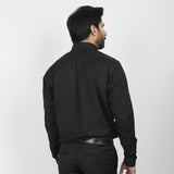 Men's Dobby Formal Shirt - Black, Men's Shirts, Chase Value, Chase Value