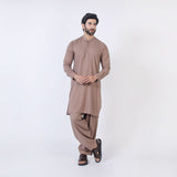 Eminent Men Trim Fit Shalwar Suit - Mauve, Men's Shalwar Kameez, Eminent, Chase Value