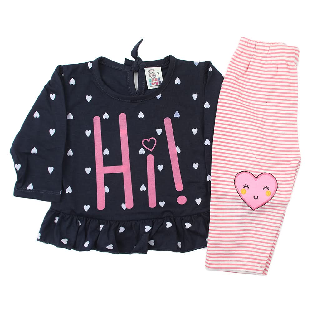 Newborn Girls Full Sleeves Suit - Pink, Newborn Girls Winterwear, Chase Value, Chase Value