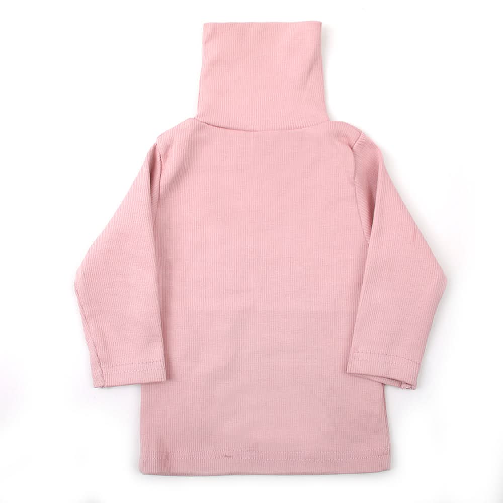 Newborn High Neck - Light Pink, Newborn Girls Winterwear, Chase Value, Chase Value
