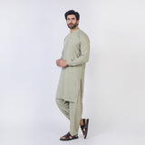 Men's Fancy Shalwar Suit - Beige, Men's Shalwar Kameez, Chase Value, Chase Value