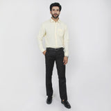 Valuable Men's Formal Plain Shirt - Cream, Men's Shirts, Chase Value, Chase Value