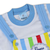Newborn Boys Half Sleeves Romper - Blue, Newborn Boys Rompers, Chase Value, Chase Value
