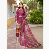 Schick Tulsi Daman Viscose Unstitched 3Pcs Suit - 3, Women, 3Pcs Shalwar Suit, MI Creation, Chase Value