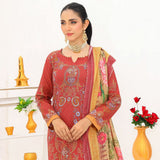 Bin Hameed Dania Printed Lawn Suit 3Pcs with Zari Lining Dupatta - 3, Women, 3Pcs Shalwar Suit, Rana Arts, Chase Value