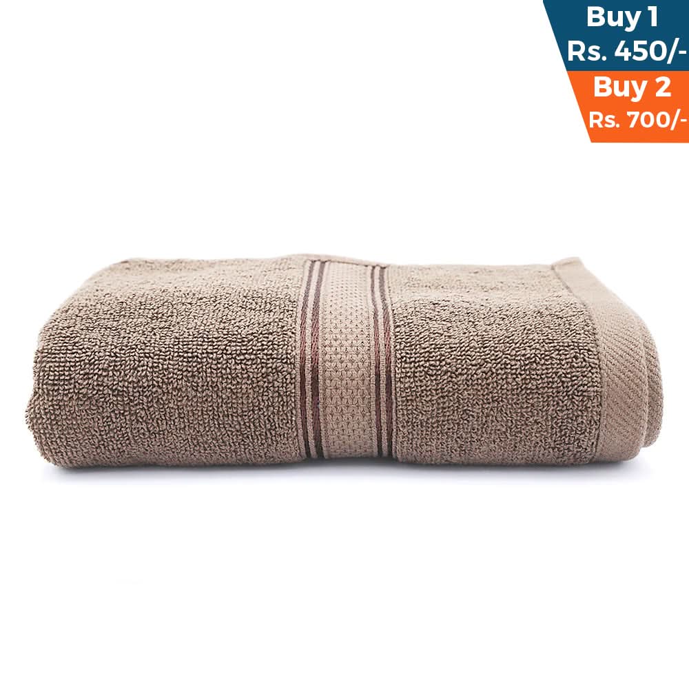 Bath Towel - Dark Brown, Bath Towels, Chase Value, Chase Value