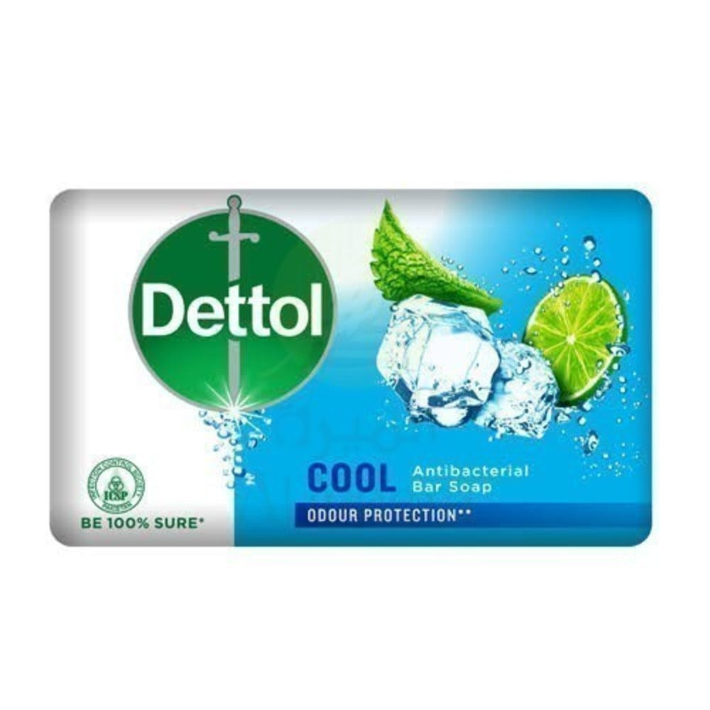 Dettol Cool Antibacterial Bar Soap - 110g, Soaps, Chase Value, Chase Value