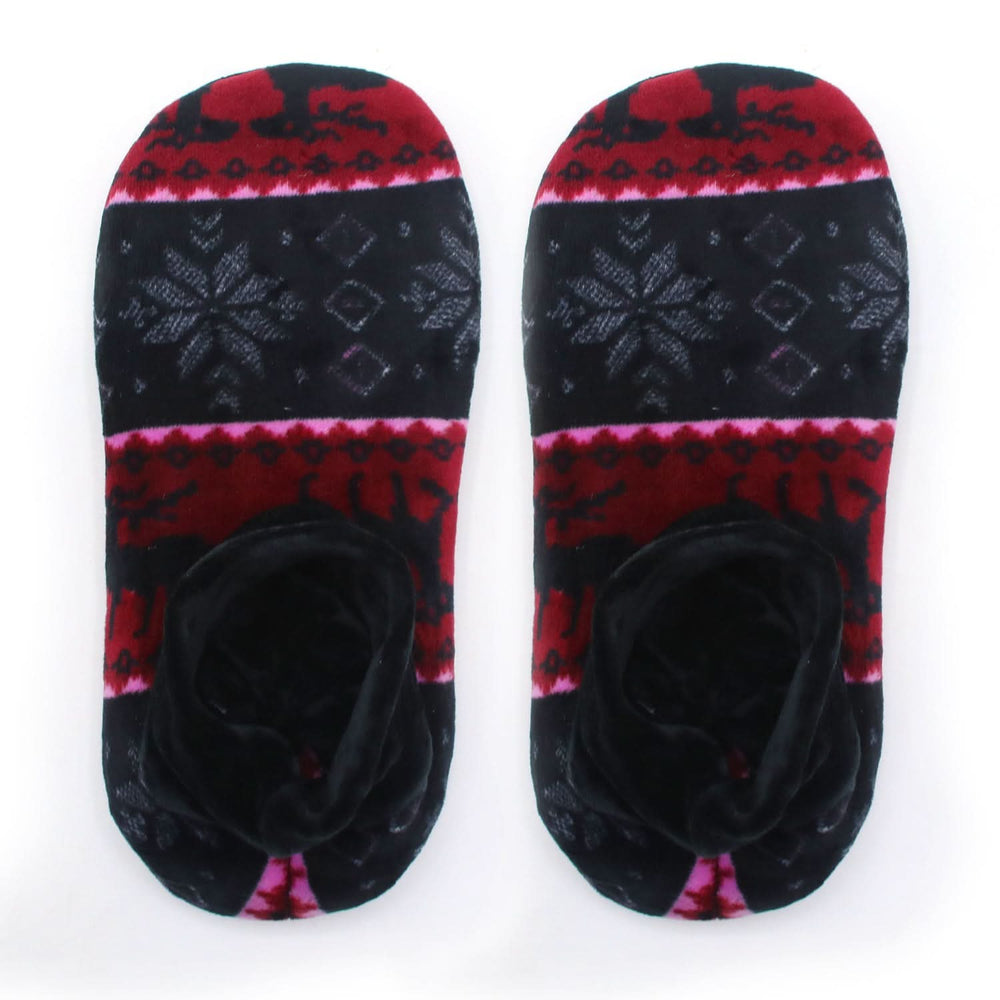 Women's Velvet Boot Socks - Black, Women Socks Stocking & Gloves, Chase Value, Chase Value