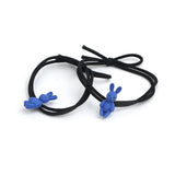 Fancy Hair Pony 2Pcs - Black, Girls Hair Accessories, Chase Value, Chase Value