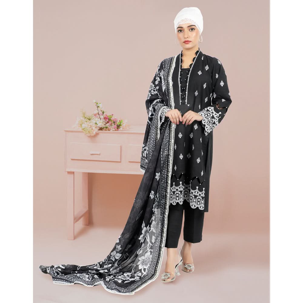 Eminent Women's Un-Stitched 3pcs Suit, Women, 3Pcs Shalwar Suit, Eminent, Chase Value