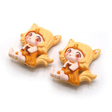Hair Pins Pack of 2 - Yellow, Girls Hair Accessories, Chase Value, Chase Value