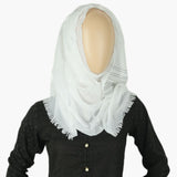 Women's Turkish Scarf - Off White, Women Shawls & Scarves, Chase Value, Chase Value