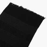 Women's Turkish Scarf - Black, Women Shawls & Scarves, Chase Value, Chase Value