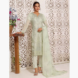 Bin Hameed Sanobar Luxury Chiffon Embroidered Unstitched 3Pcs Suit - EKR-4382, Women, 3Pcs Shalwar Suit, Rana Arts, Chase Value