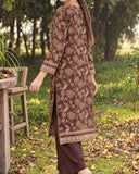 Zarineh Everyday Khaddar Printed Suit - 3 Pc